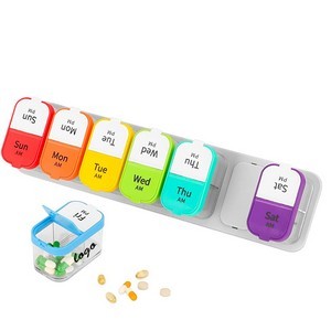Adjustable Weekly Pill Case 7