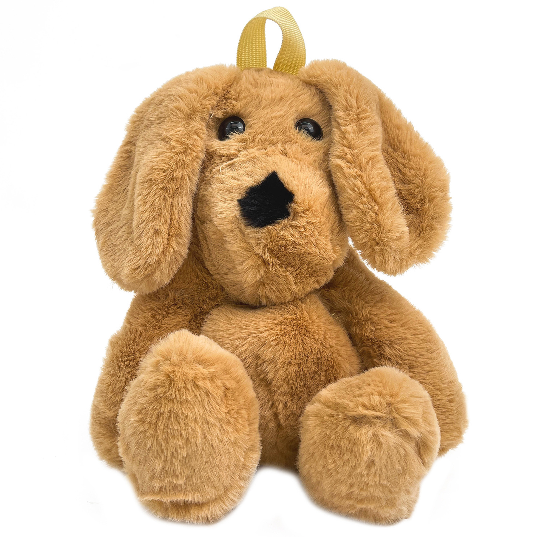 Cotton Plush puppet dog backpack for kids 1