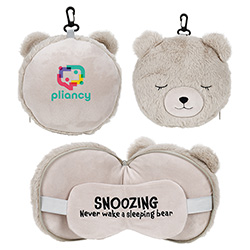 Comfort Pals™ Bear 2-in-1 Pillow Sleep Mask 2