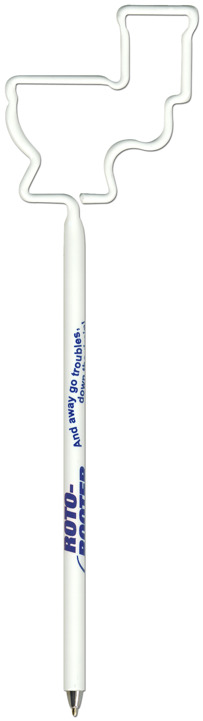 Toilet Inkbend Standard, Bent Pen