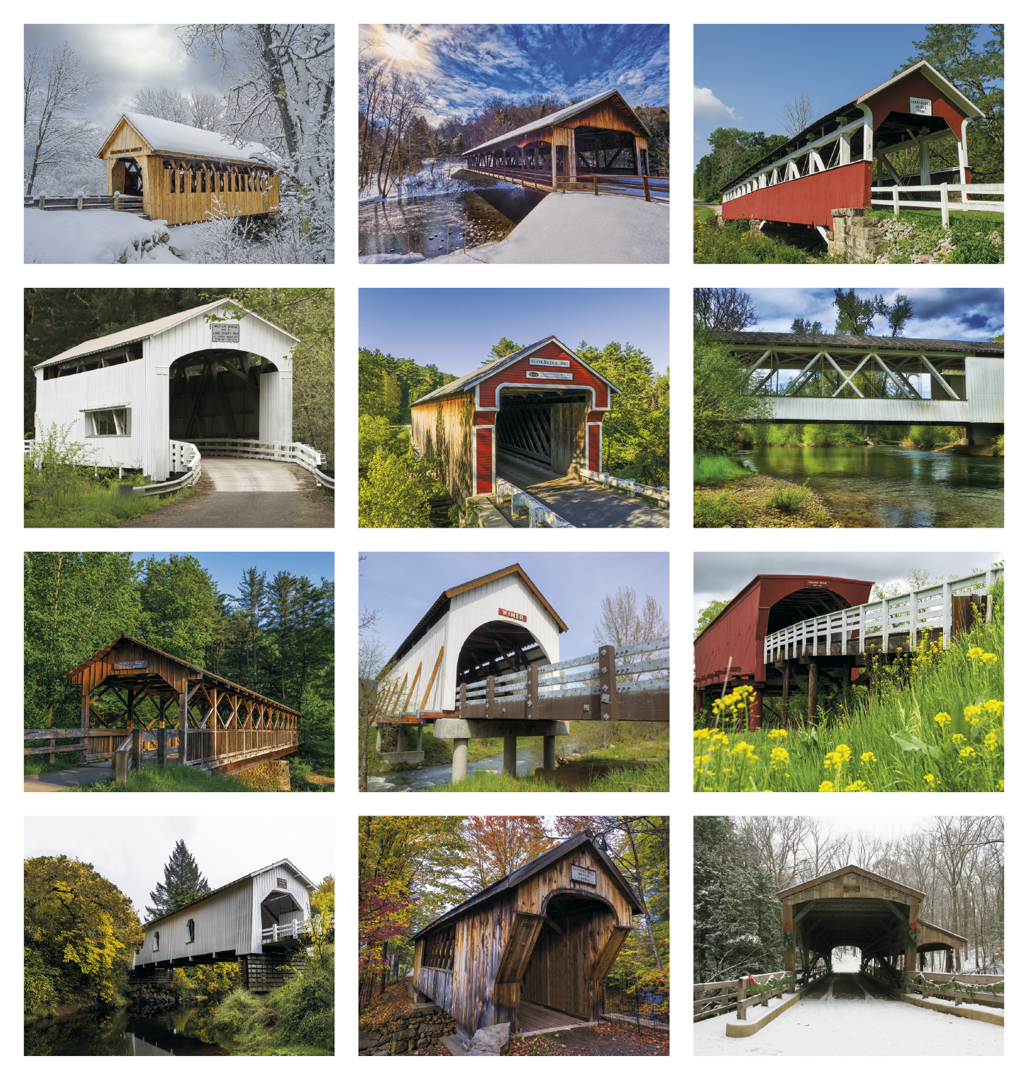 Triumph® Calendars Bridges Calendar 83