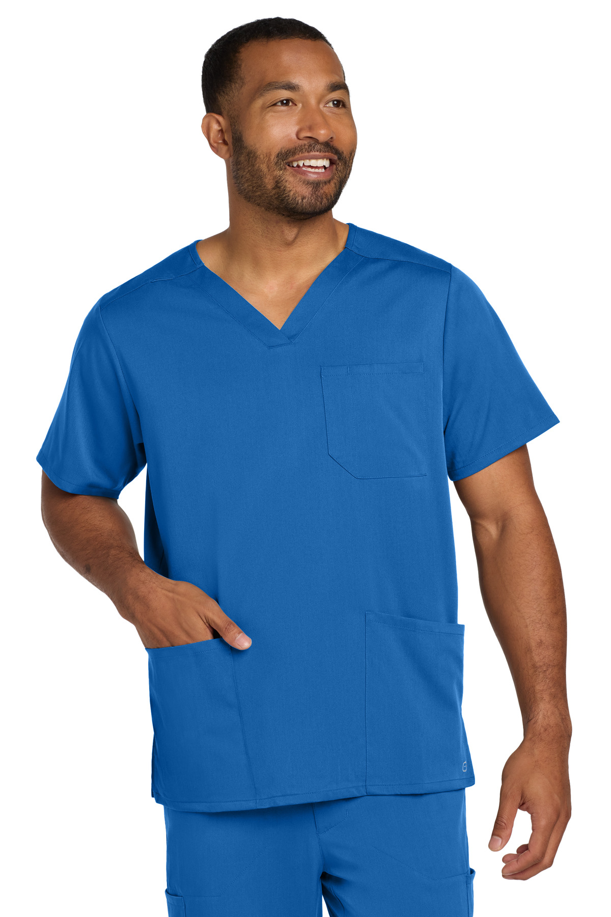 Wink Men's Premiere Flex V-Neck Top WW5068 44