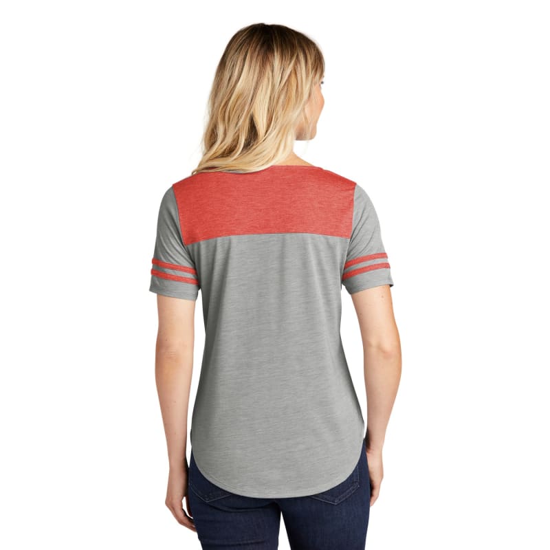 Sport-Tek Women's PosiCharge Tri-Blend Wicking Fan Tee. 20