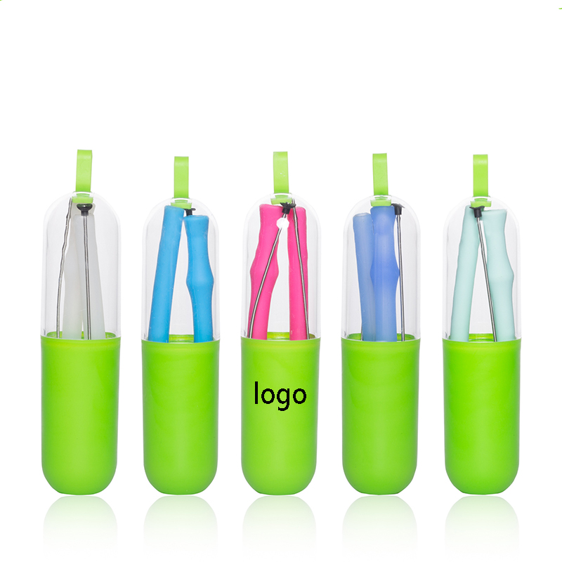 Silicone Straws With Case 3