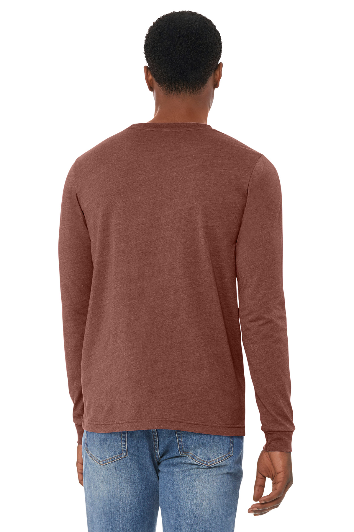 BELLA+CANVAS Unisex Heather CVC Long Sleeve Tee BC3501CVC 284