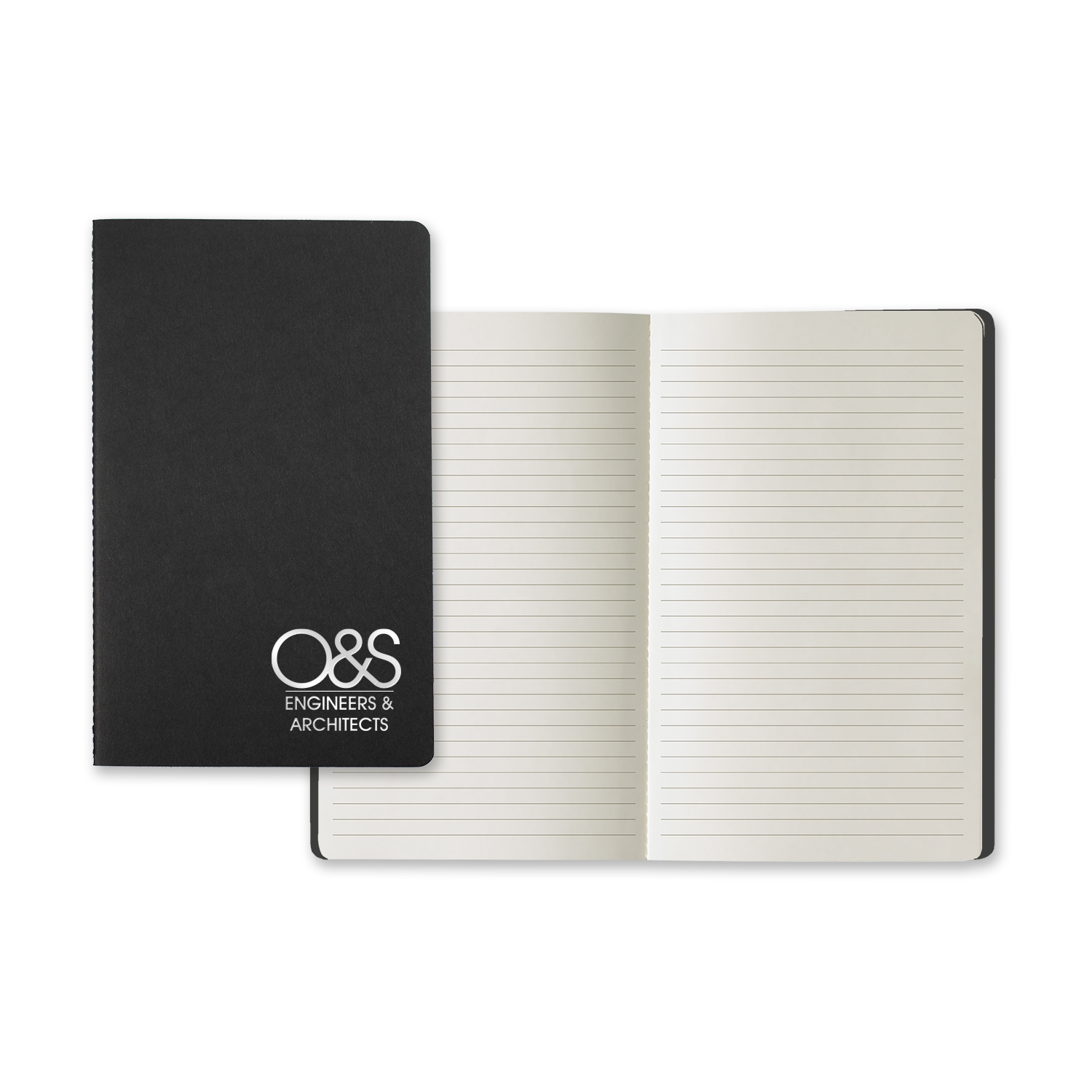 Castelli Prisma Medio Saddle Stitched Lined Ivory Page Journal 43