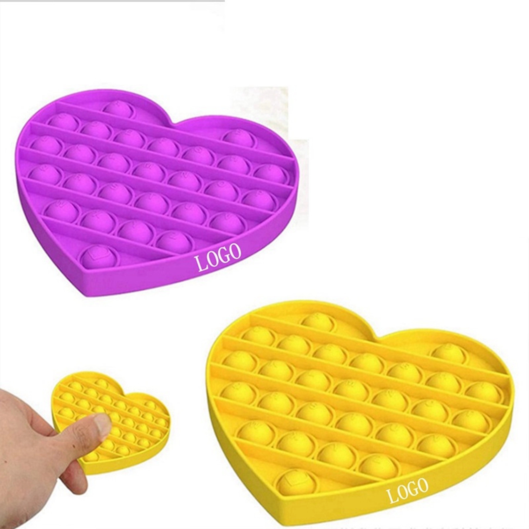 Heart Shape Push Popping Bubble 2