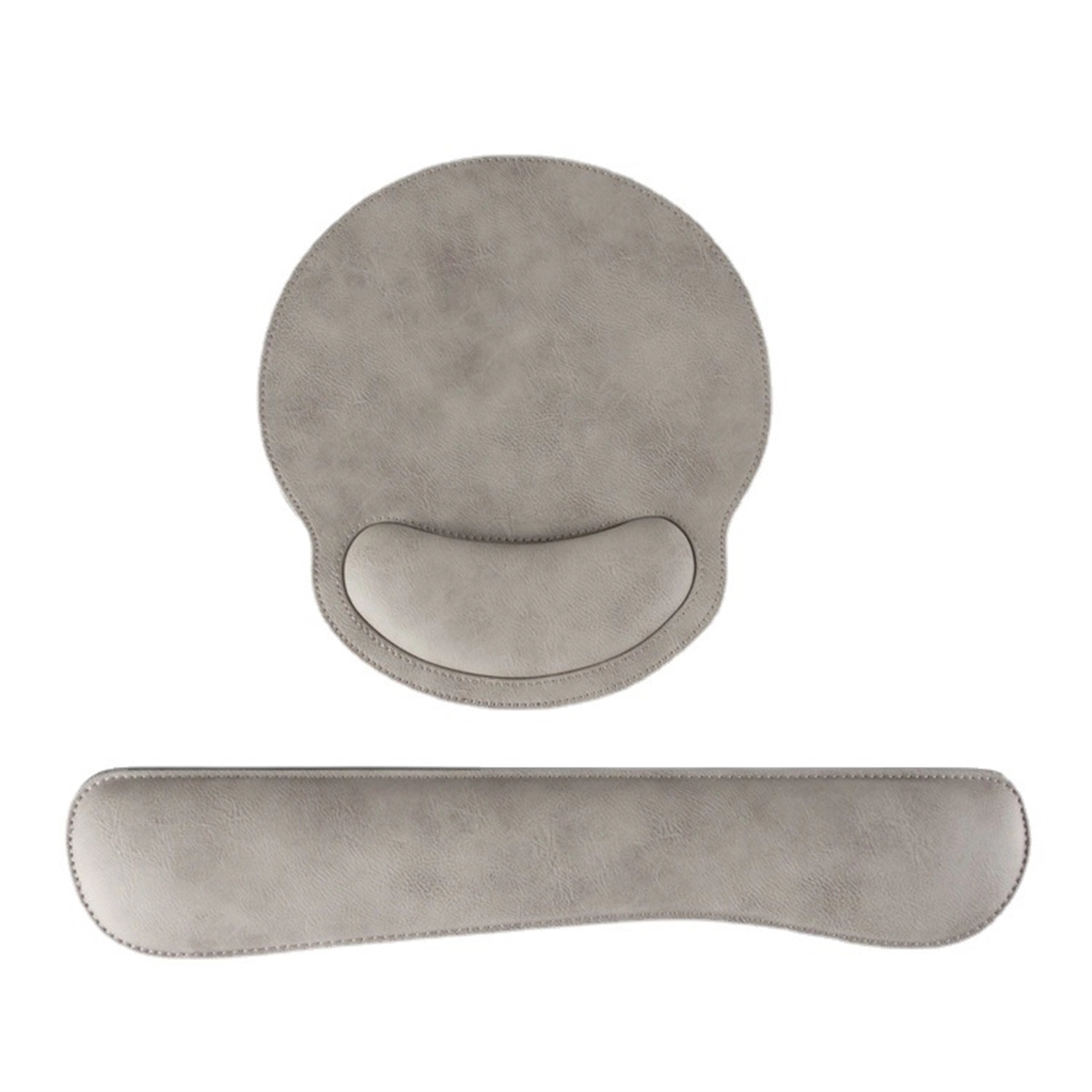Ergonomic PU Leather Keyboard Wrist Rest and Mouse Pad 4