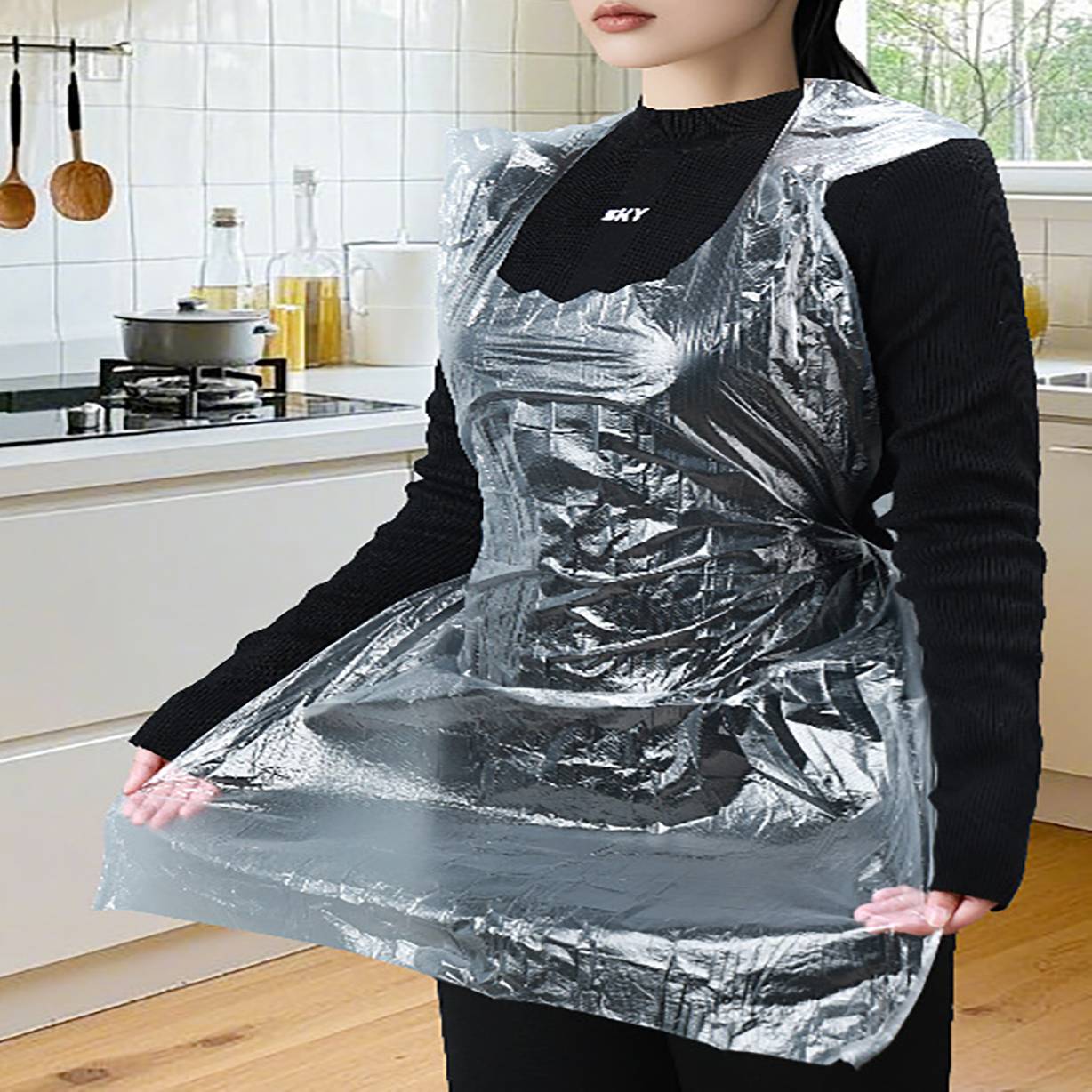 Transparent Disposable Apron 6