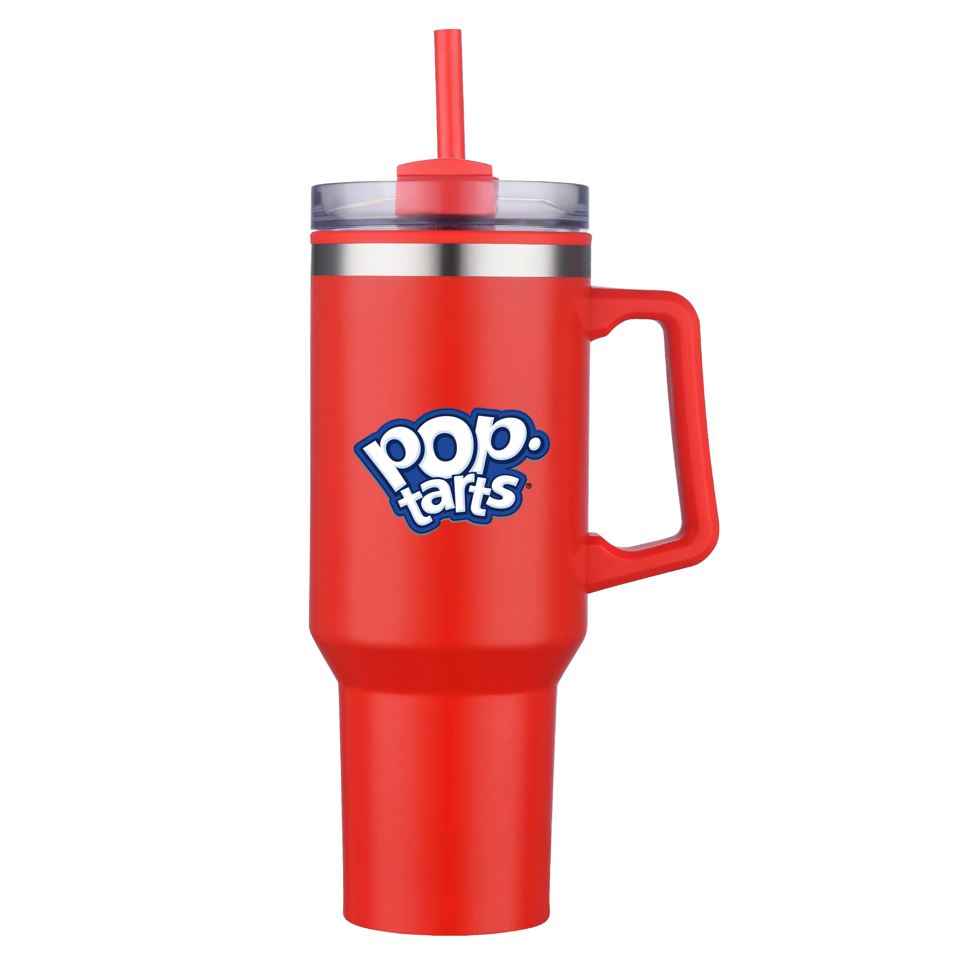 THE HIDRATOR II- 40 oz. S/S TRAVEL MUG WITH HANDLE AND STRAW 9