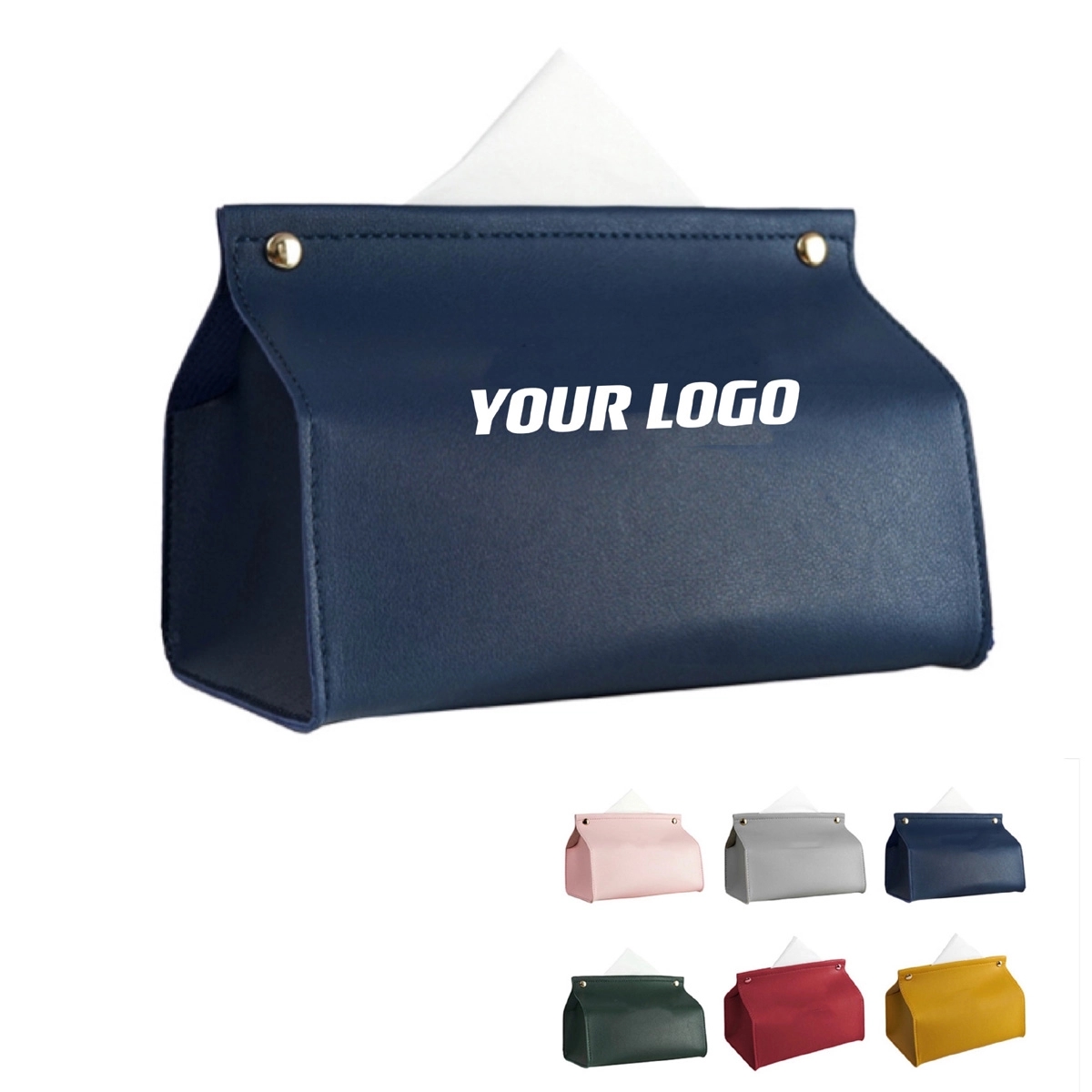 Leather Tissue Box