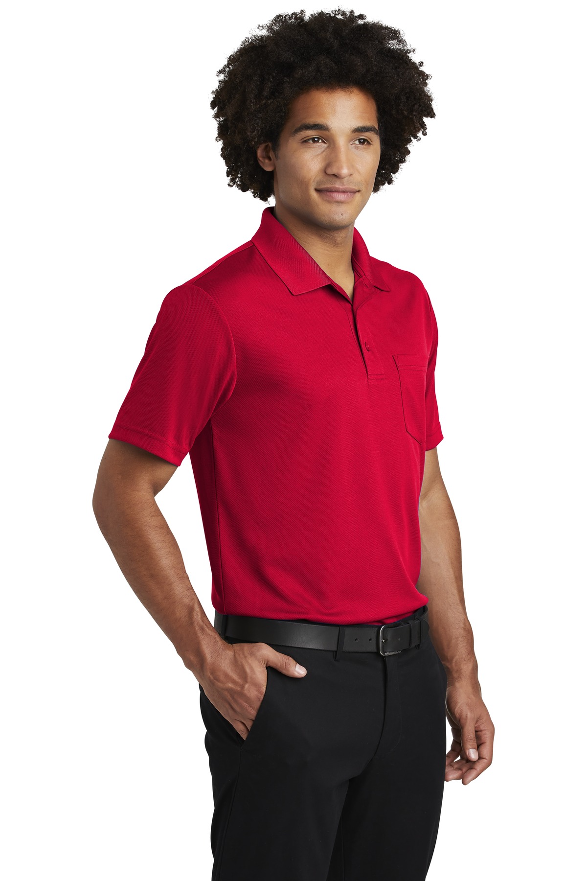 Sport-Tek PosiCharge RacerMesh Pocket Polo. ST640P 22