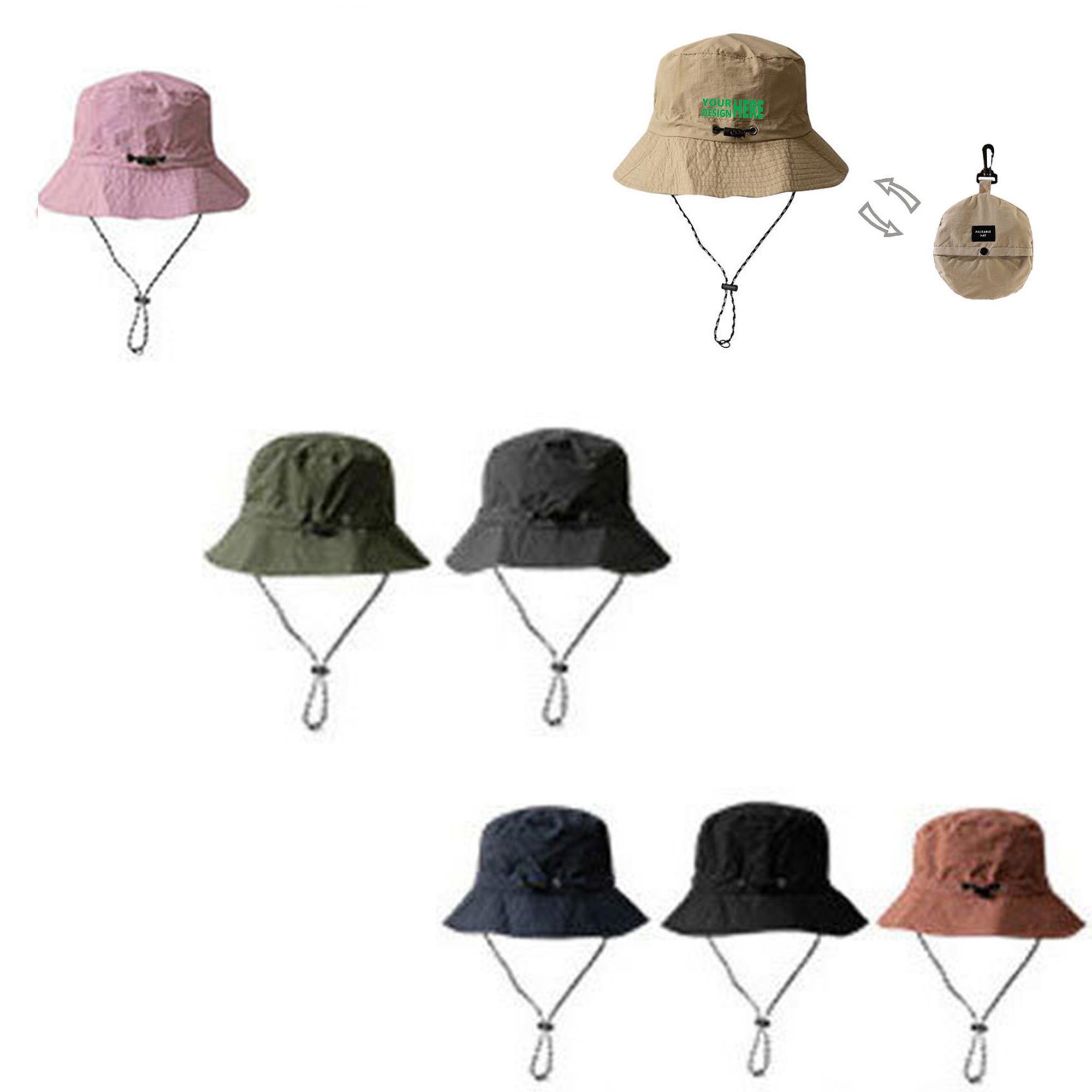 Hiking Quick-Drying Waterproof Outdoor Cap 2