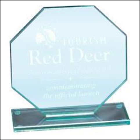 Jade Octagon Glass Award 3