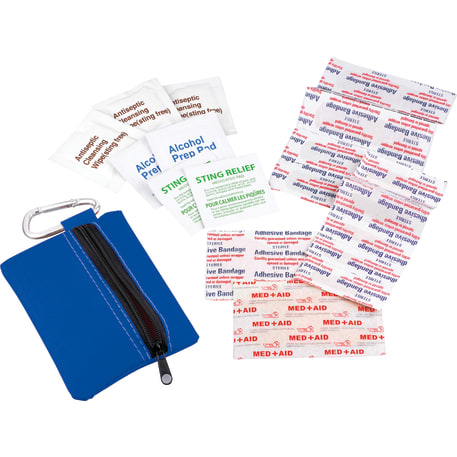 Zippered 20-Piece First Aid Pouch 74
