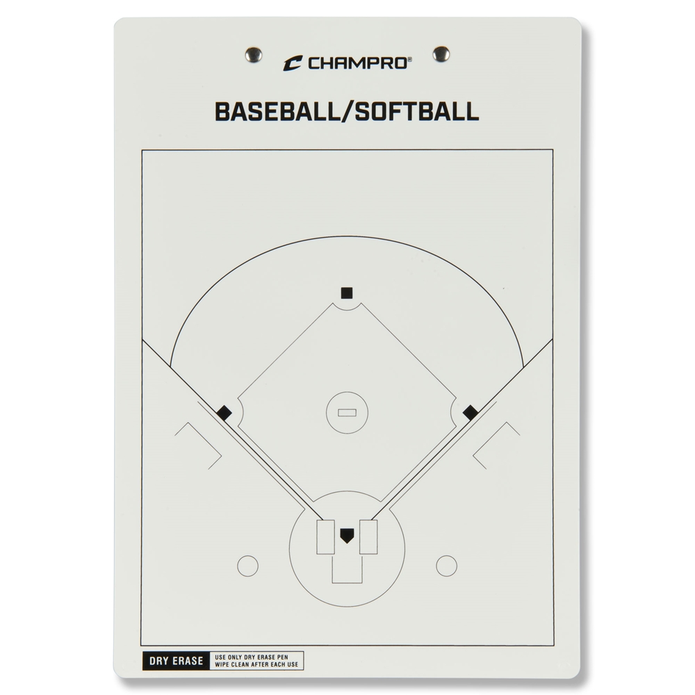 Baseball / Softball Coach's Board 9" x 12" 3