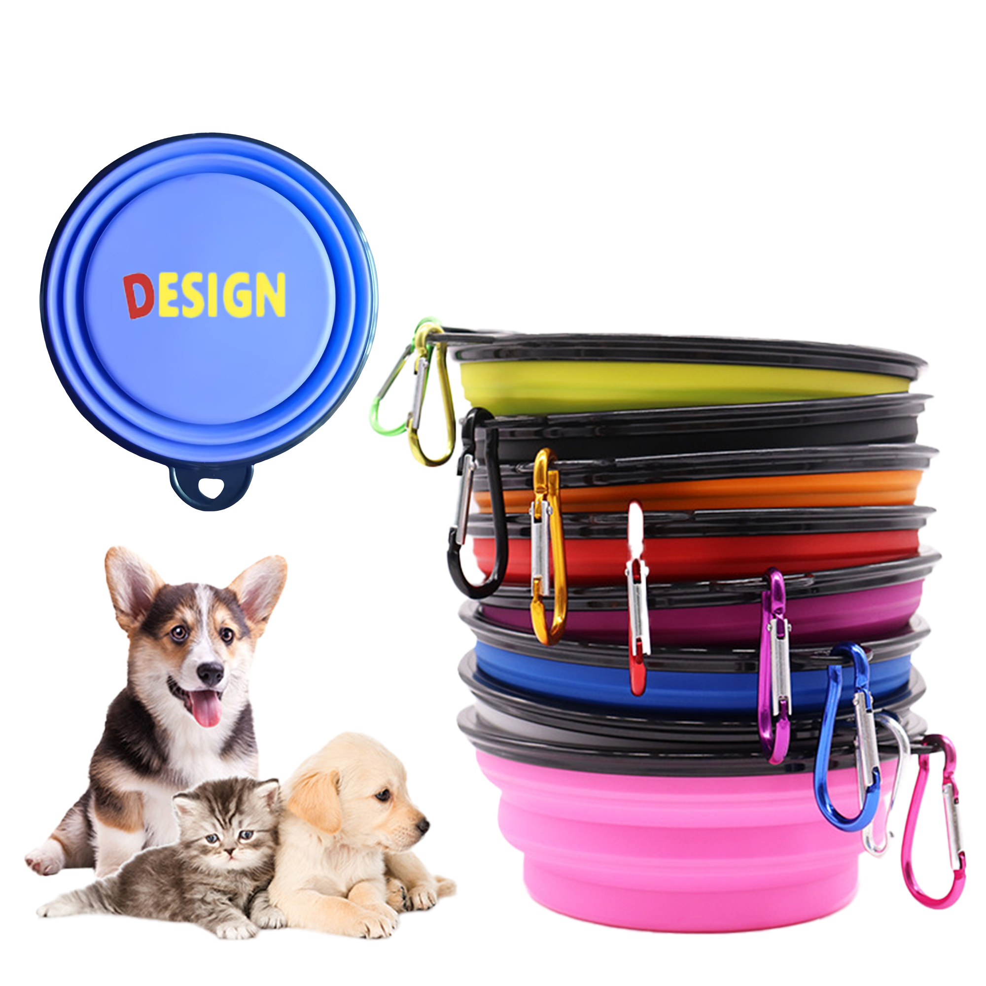 Folding Bowl For Portable Pets 1