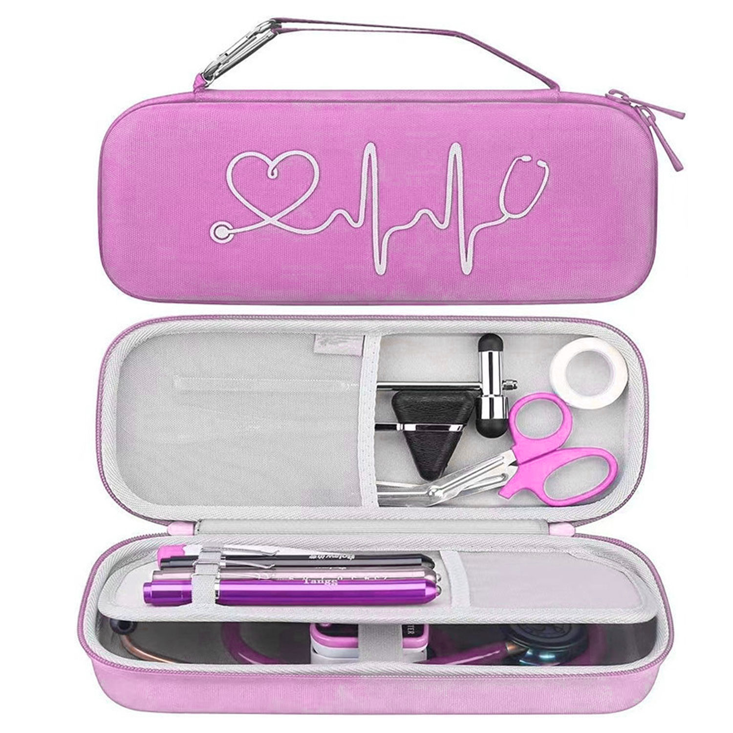 Medical Shockproof EVA Stethoscope Carrying Case 4