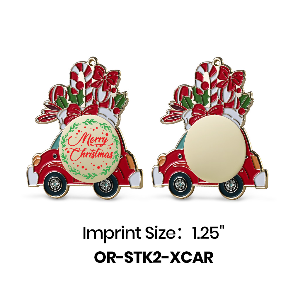 2.5" Stock UV Print Ornaments 2