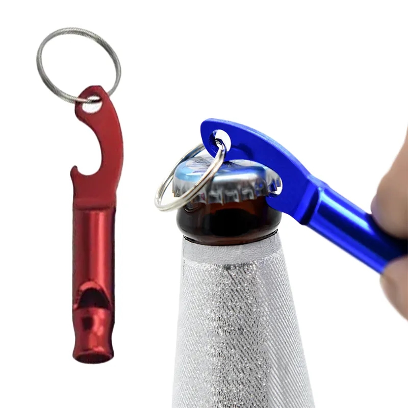 Bottle Opener Whistle Keyring 4