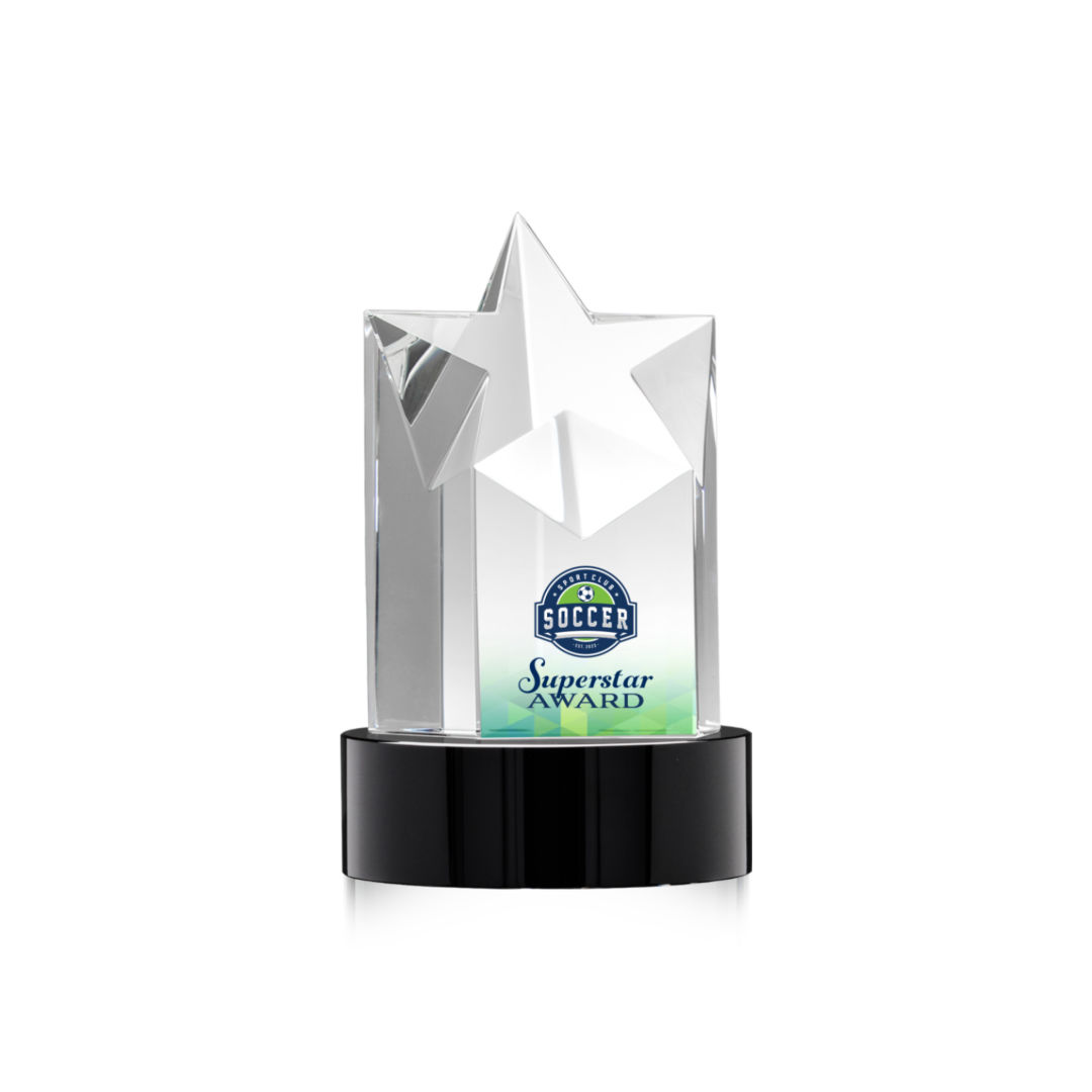 Berkeley VividPrint™ Award on Stanrich Base - Black 5