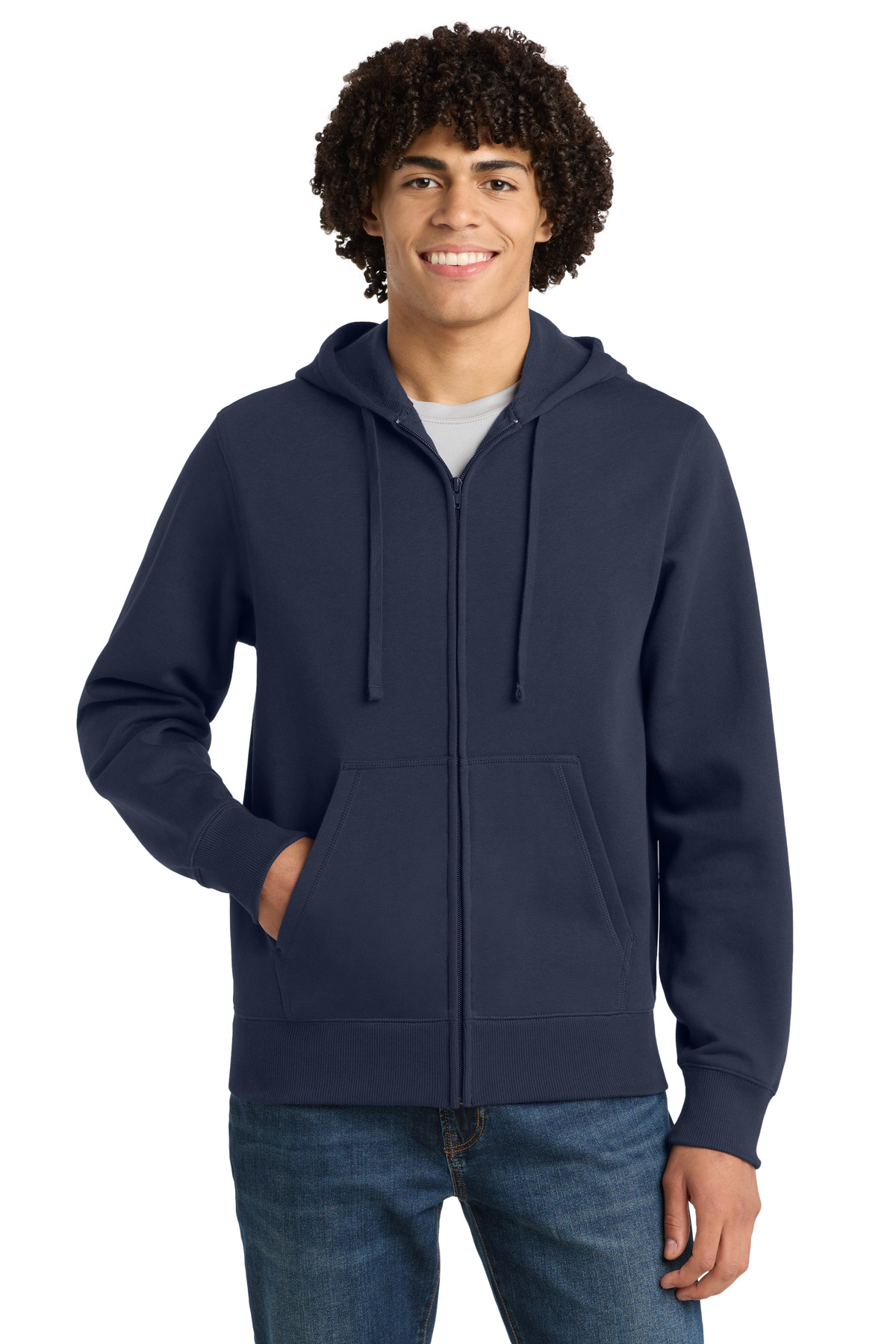 Sport-Tek Full-Zip Hooded Sweatshirt. ST258, custom hoodie or sweatshirt with logo imprint 13