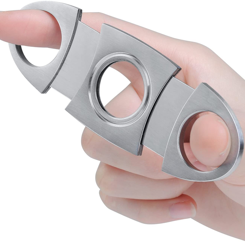 Stainless Steel Cigar Cutter Guillotine 5