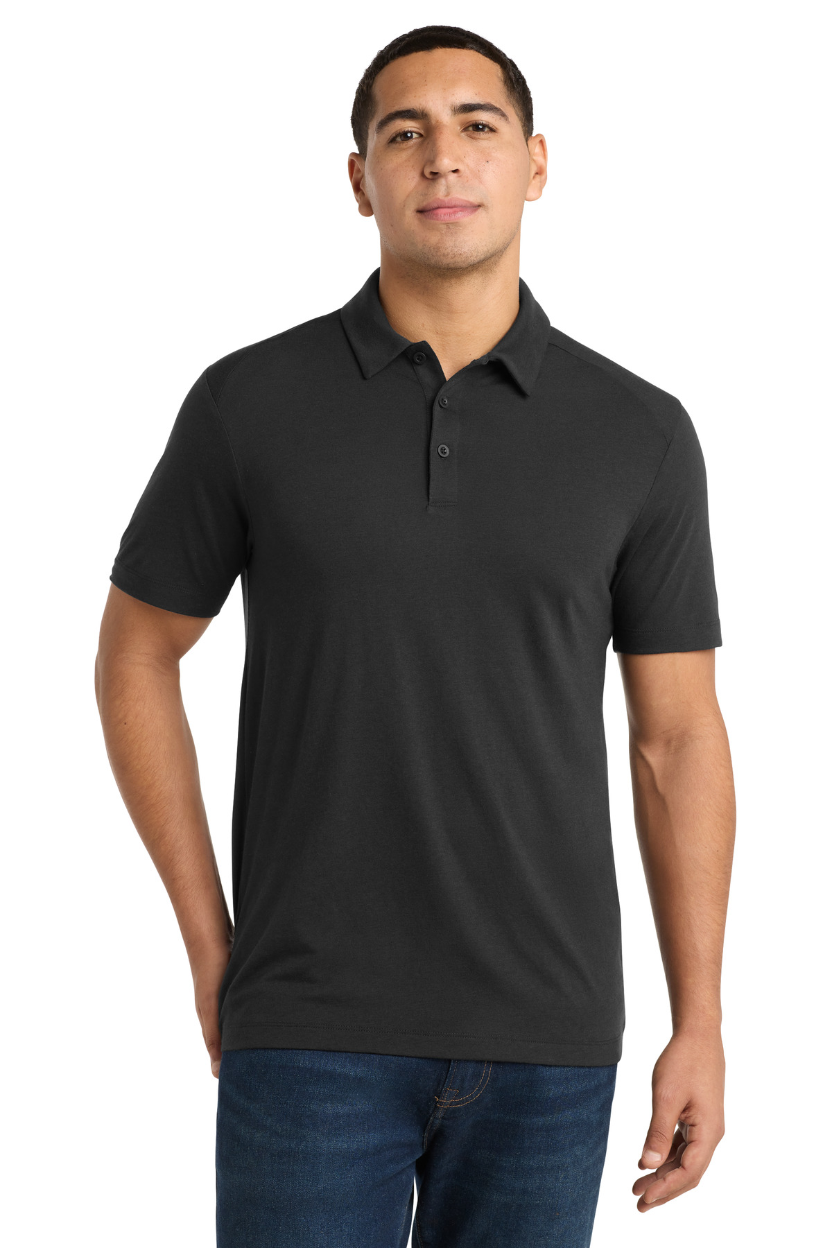Sport-Tek PosiCharge Tri-Blend Wicking Polo. ST405 30