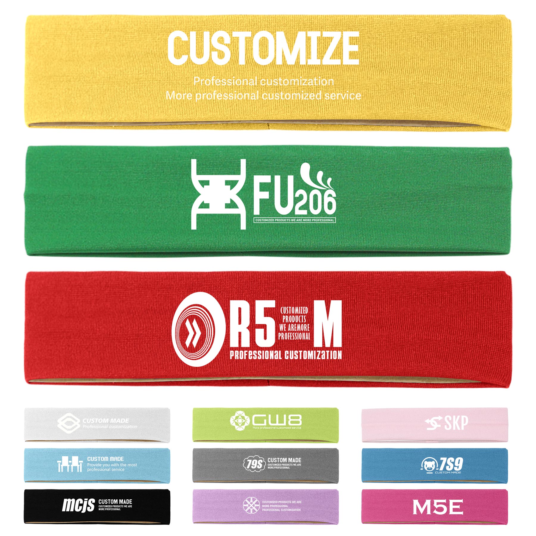 Elastic Sports Headbands 3
