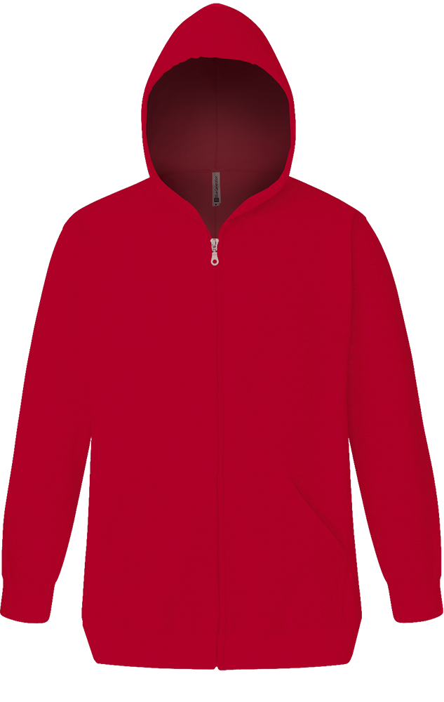 Adult Zip Front Hoodie 17