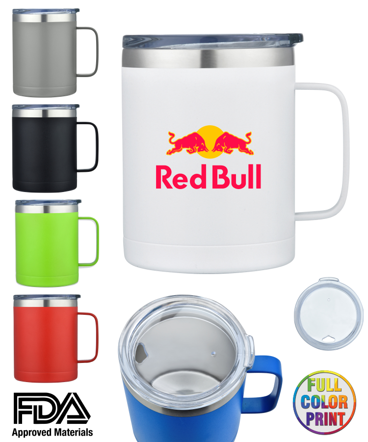 14oz Double Wall Stainless Steel Mug Vacuum Insulated. 4