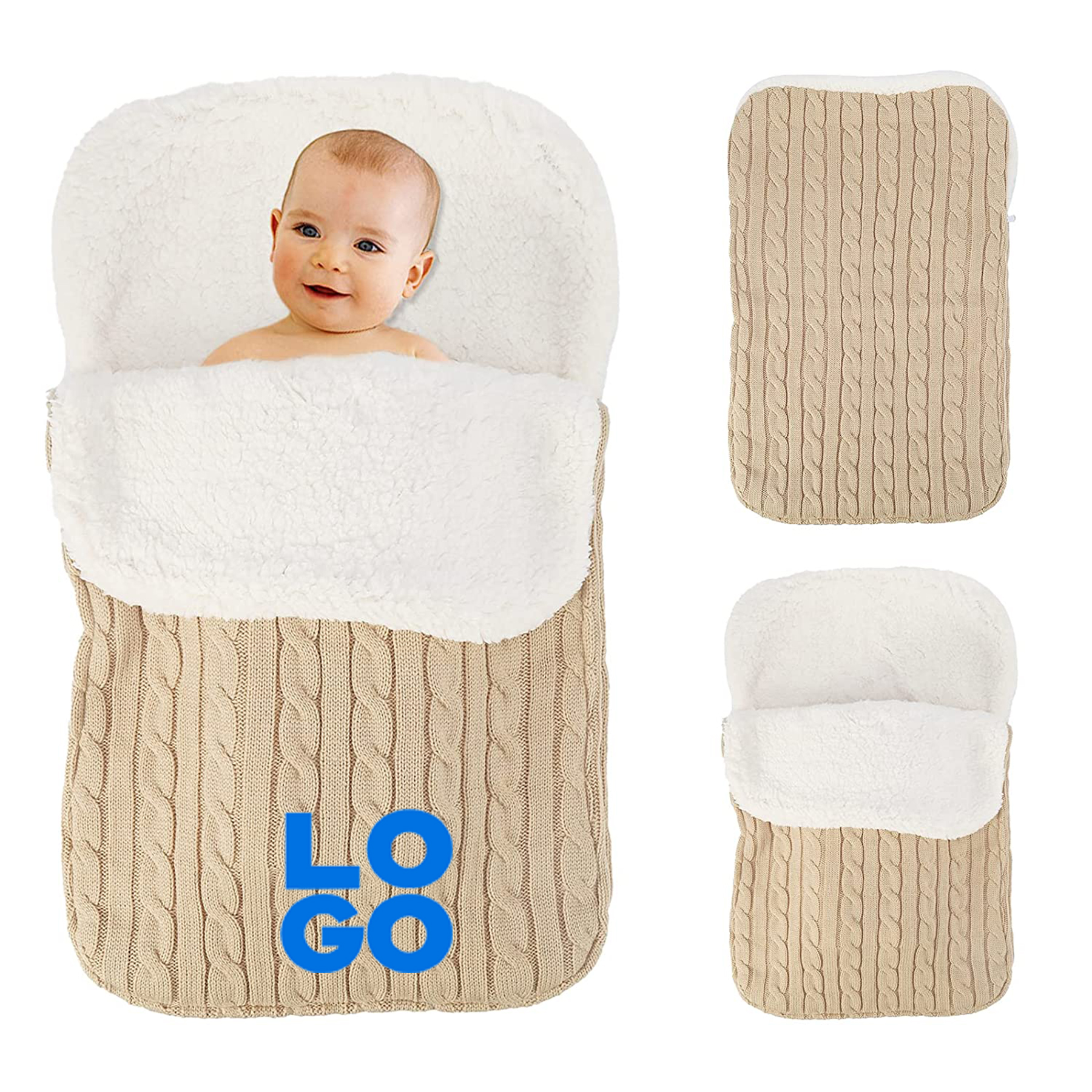 Newborn Baby Swaddle Blanket Wrap 2