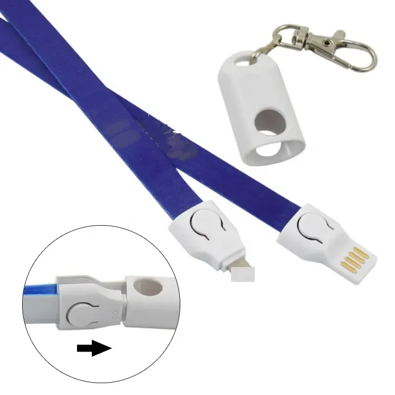 3 in 1 Lanyard USB Cable 5