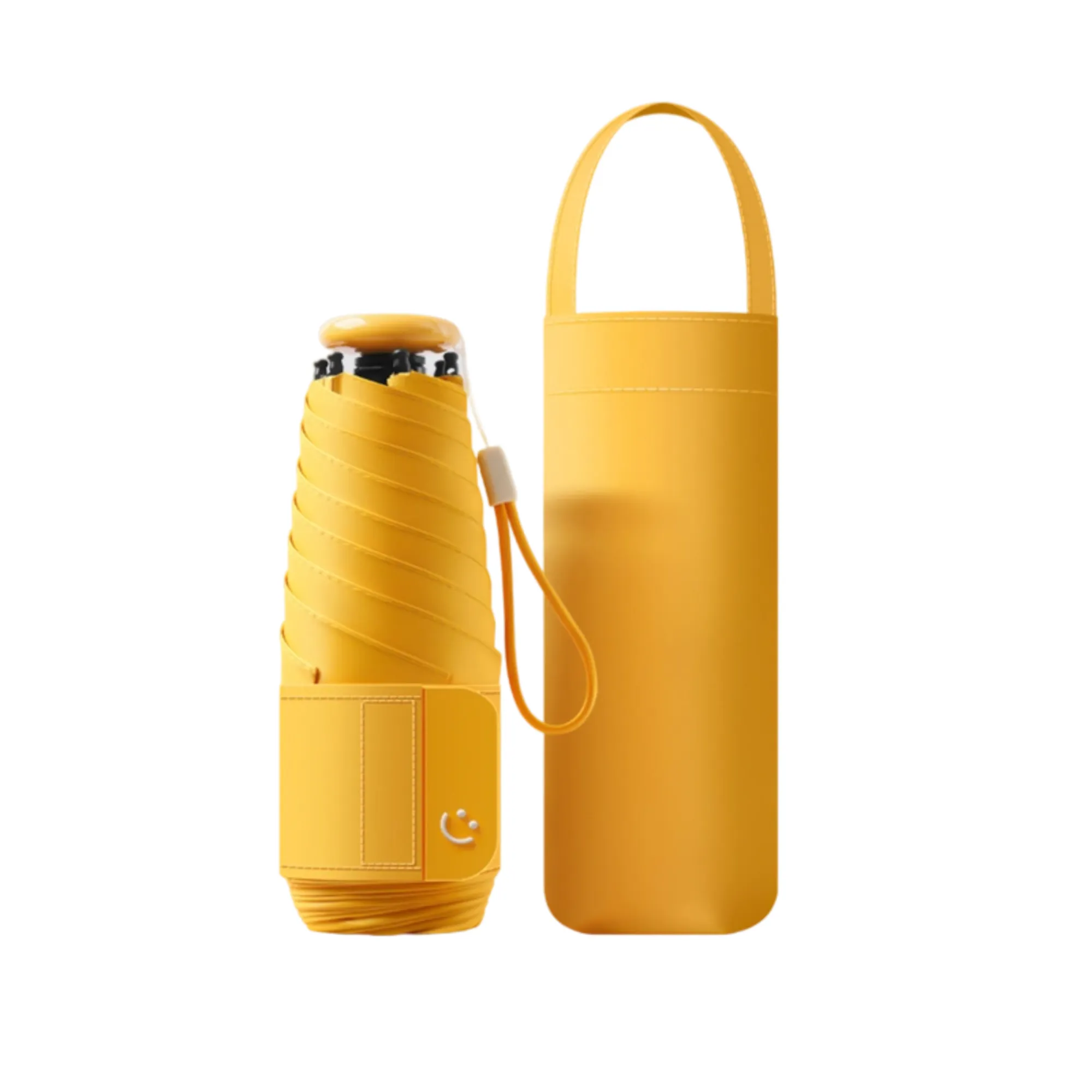 Mini Windproof Sun & Rain Pocket Umbrella With CaseProduct 11