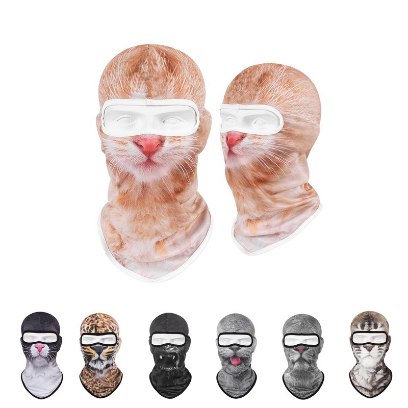 3D Animal Sunscreen Face Gini 1