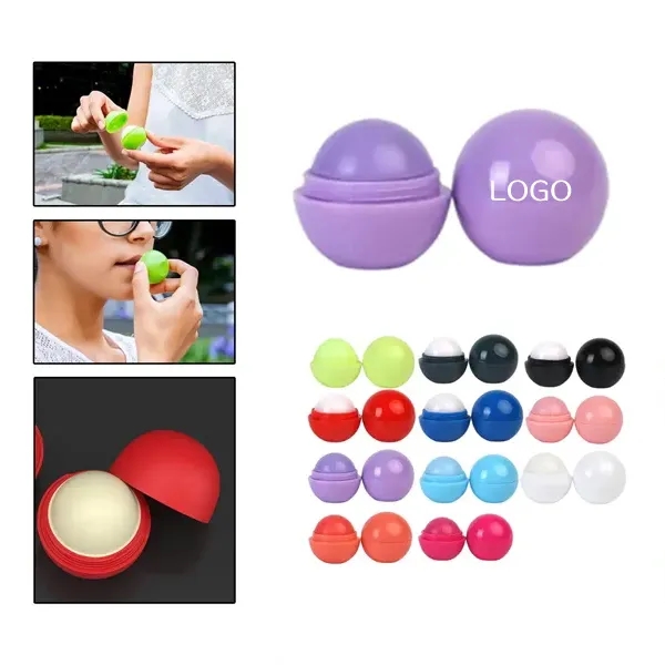 Round Scented Lip Balm - Moisturizing Lip Care 6