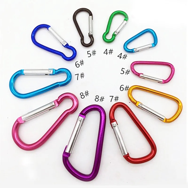 Carabiner Keychain with Polyester Strap 10