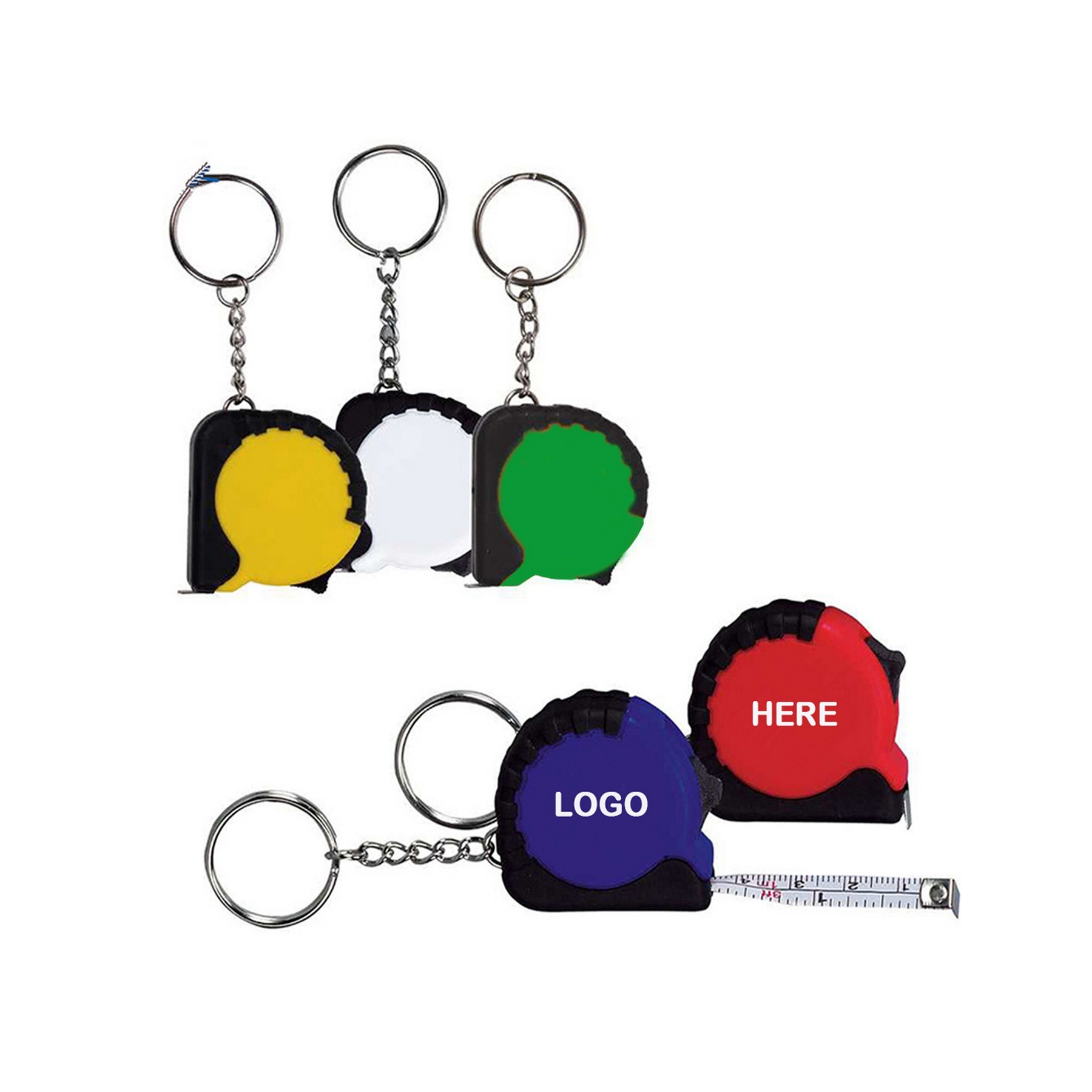Mini Tape Measure Keychain 3
