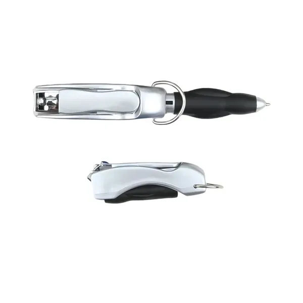Folding Nail Clippers with Pen - Multifunctional Design 5