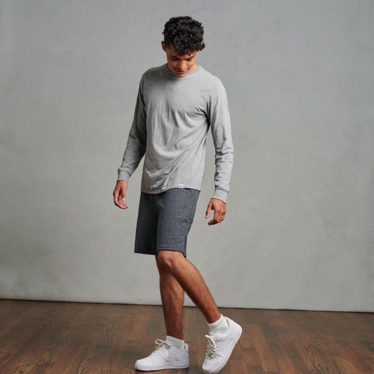 RUSSELL ATHLETIC Cotton Jersey Pocketed Short 9