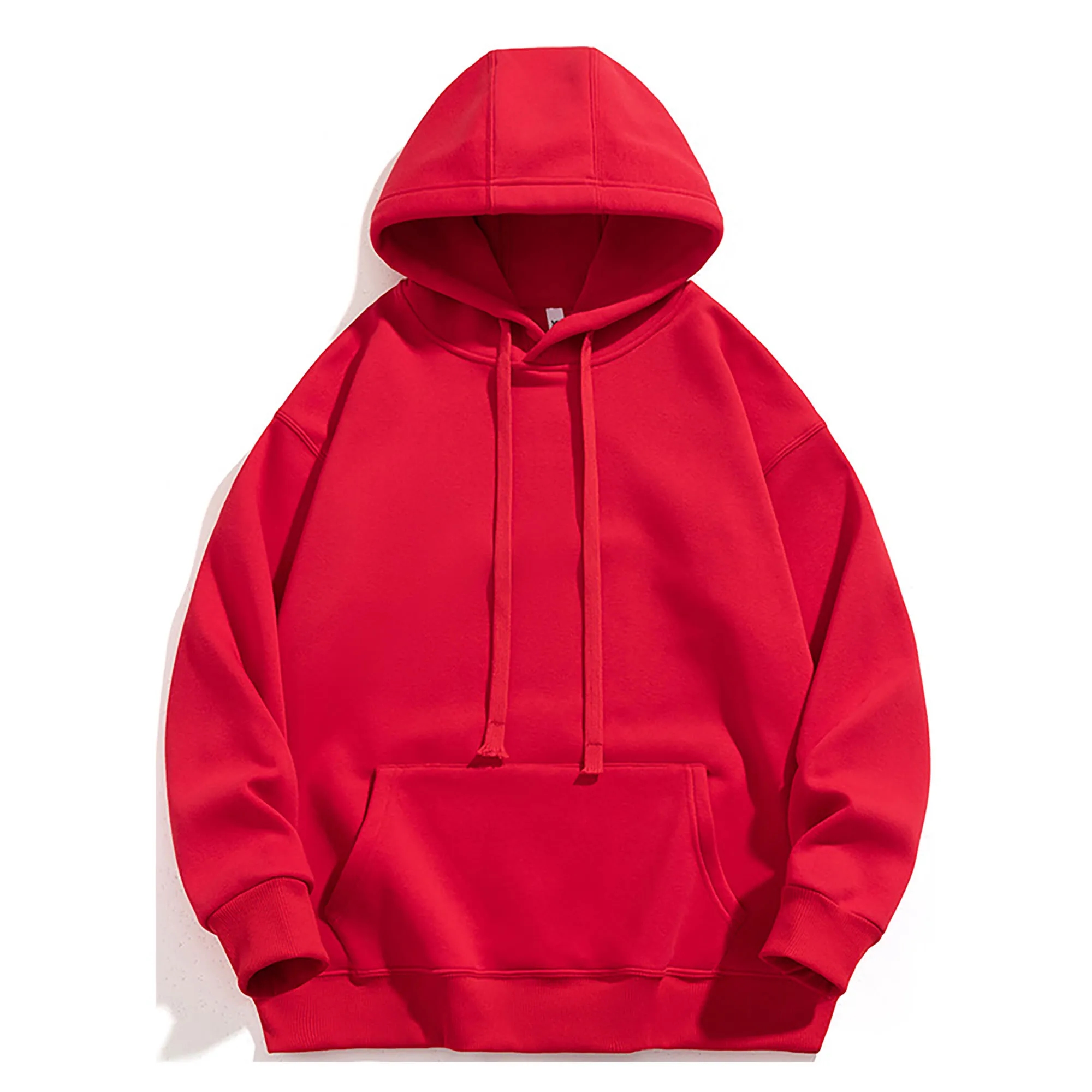 Custom Thicken Fleece Hoodie with Pocket Low Moq, custom hoodie or sweatshirt with logo imprint 2