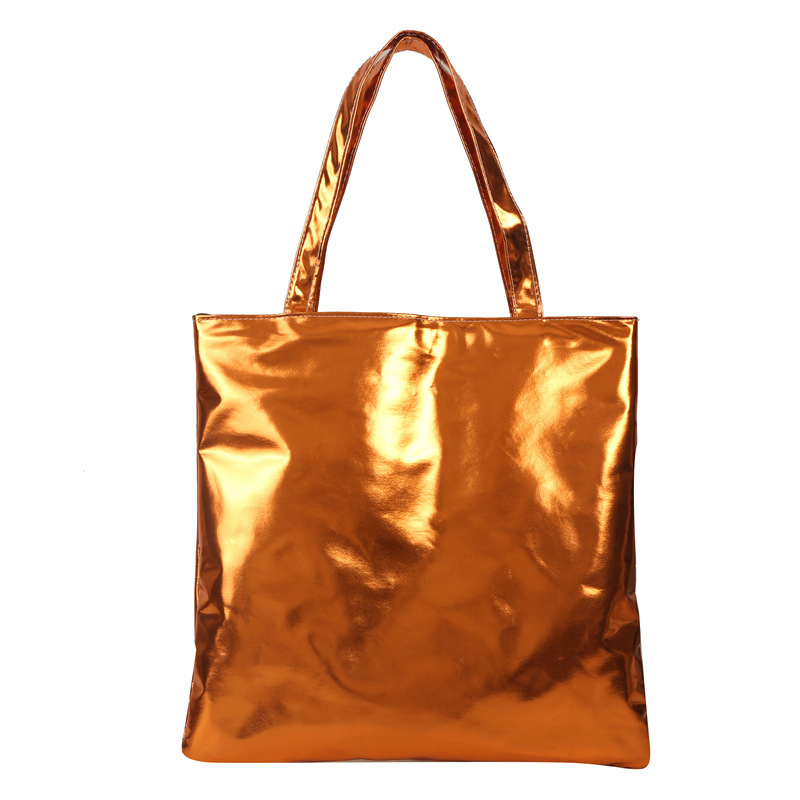 Laser Fashion Candy Color Single Shoulder Tote Bag, custom tote bag with logo imprint 2