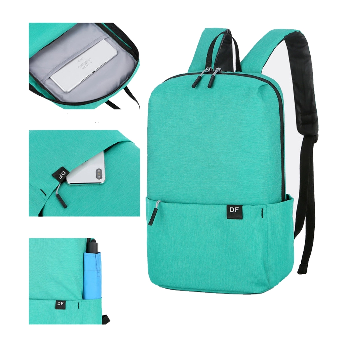 Classic Water-Resistant Lightweight Travel School Backpack 3