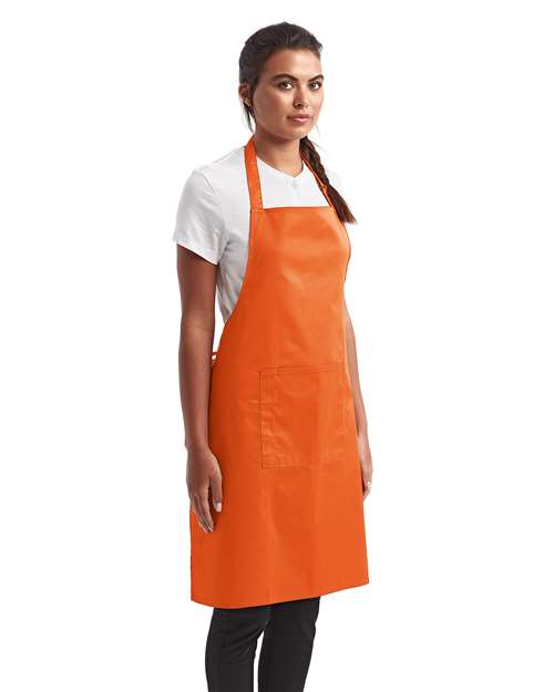 Recycled Pocket Bib Apron - RP154 101