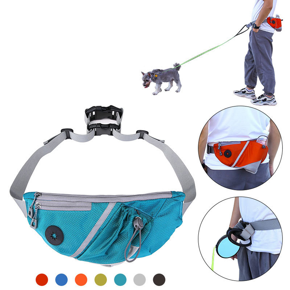 Dog Pull-free Sports Waist Bag Pockets 6