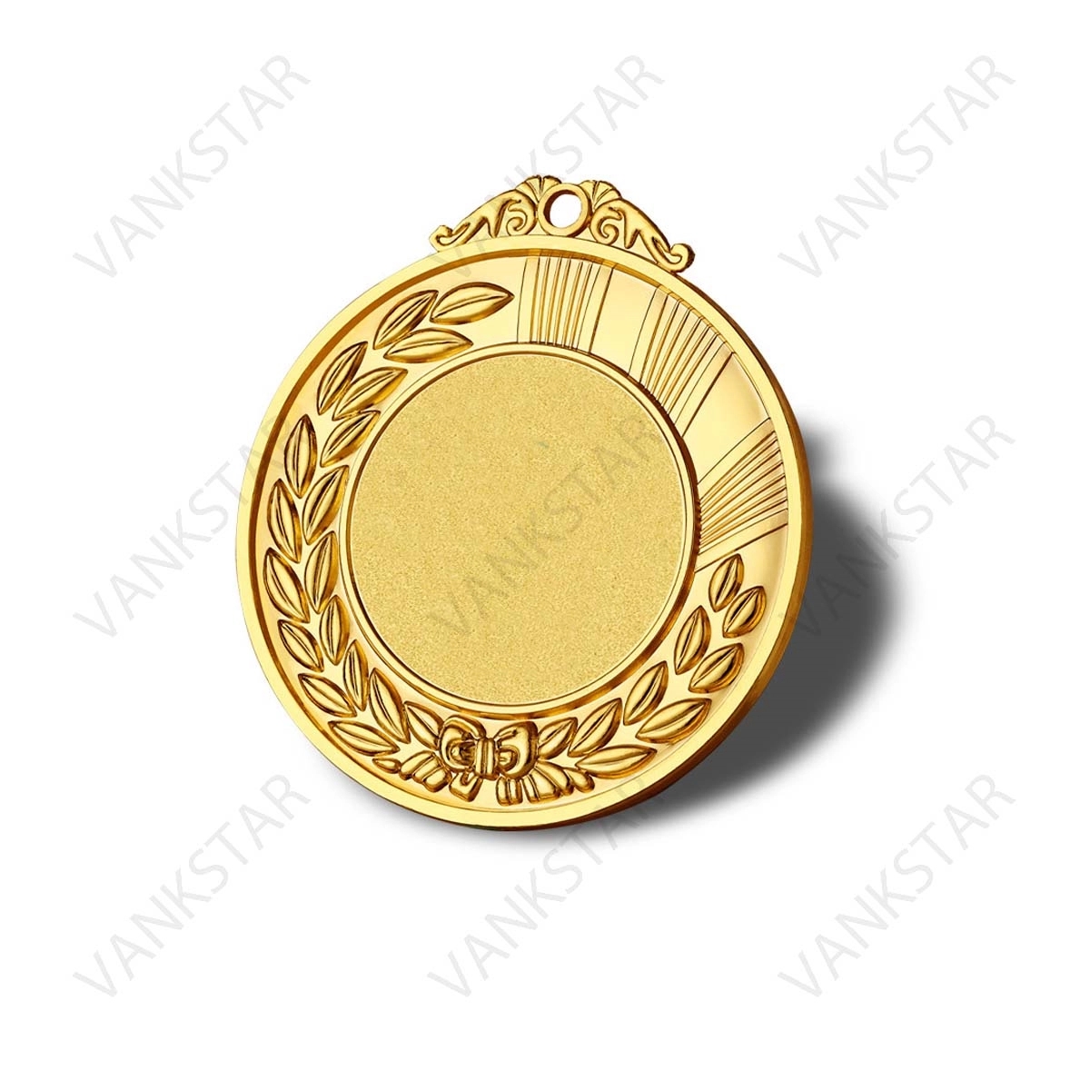 Custom Blank Gold Plated Award Metal 2