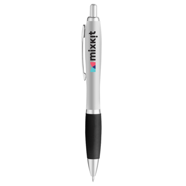 Curvaceous Matte Silver Ballpoint 38