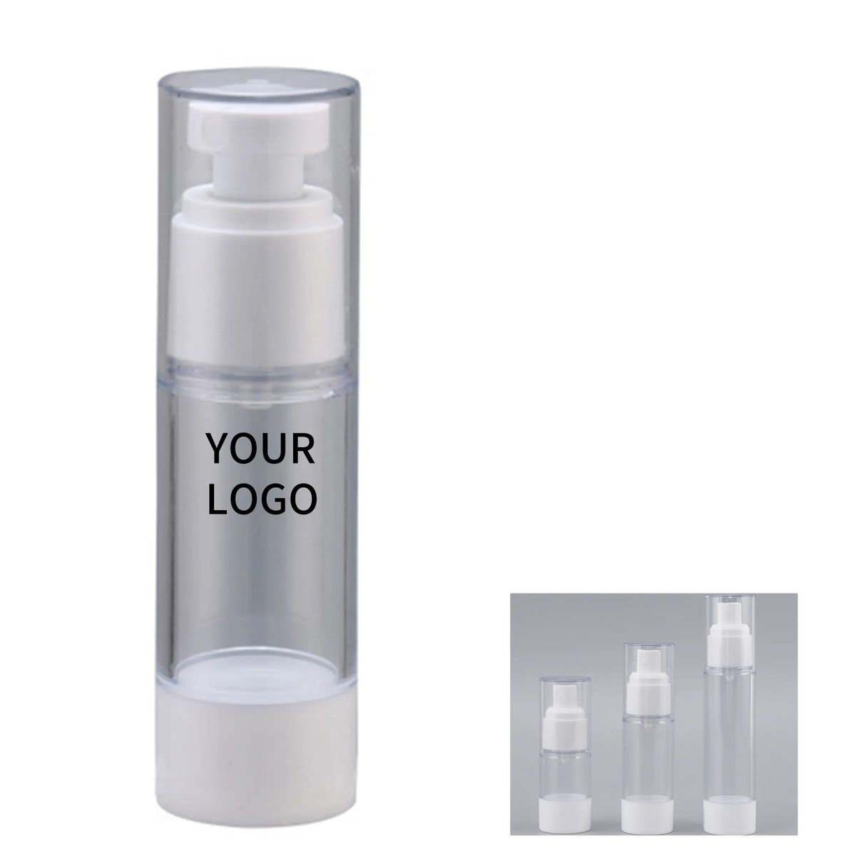 Lightweight Vacuum Bottle with Pump Dispenser 3