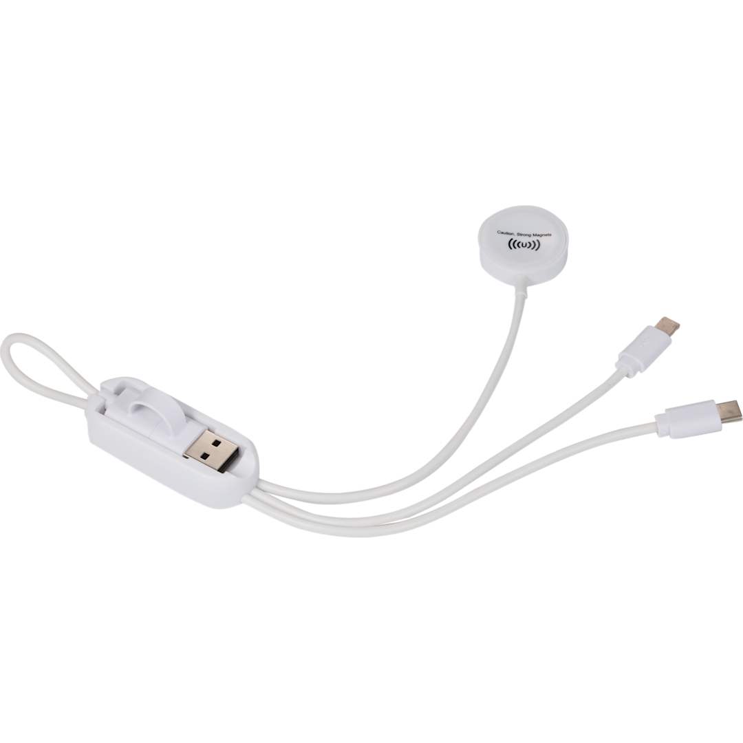 Allcord 5-in-1 Charging Cable with iWatch Charger 25