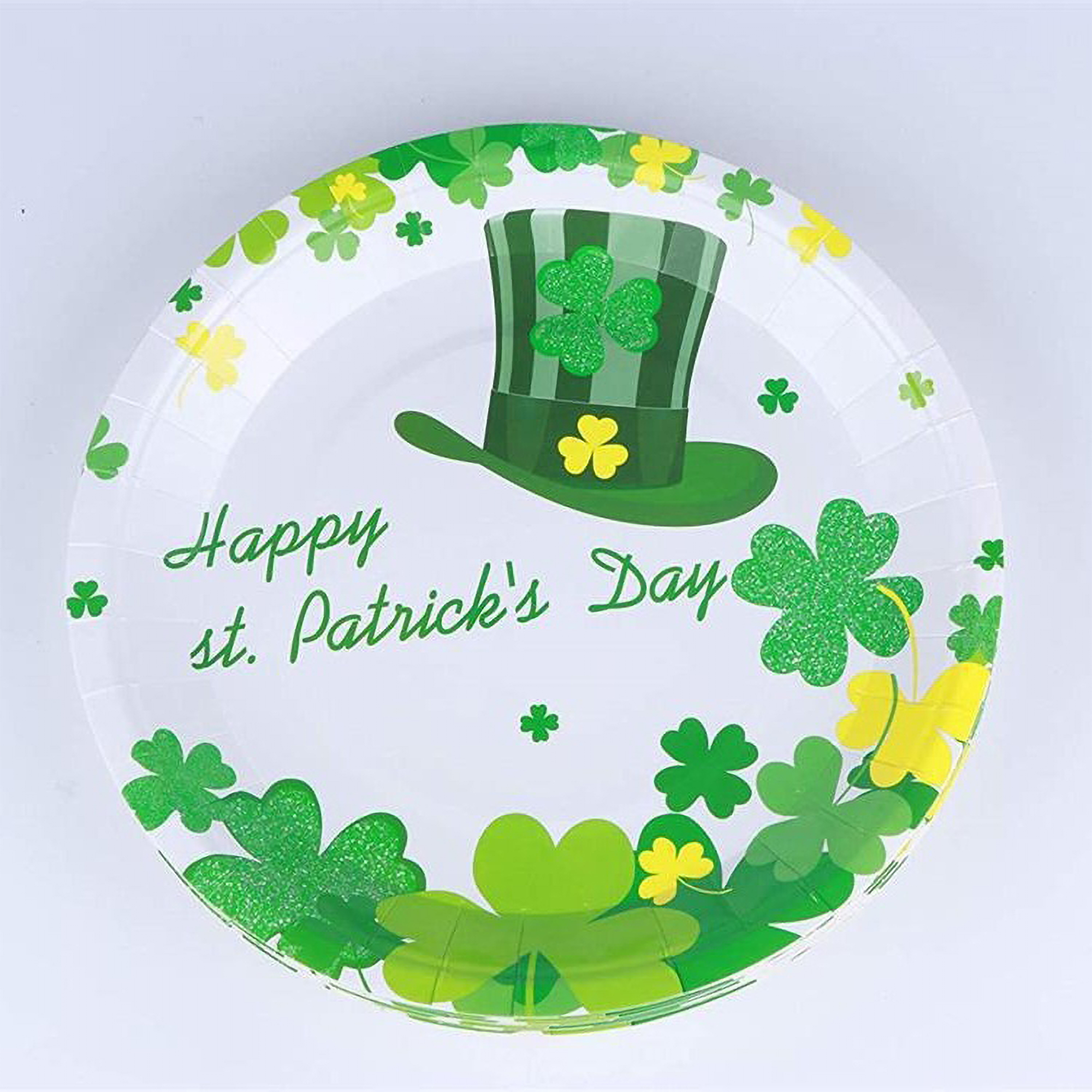 Customizable St. Patrick9-Piece Tableware Set Party Supplies 6